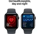 Смарт-годинник Apple Watch SE 2 (2024) GPS 40mm Midnight Aluminium Case with Midnight Sport Band - S/M (MXE73QH/A), фото 6