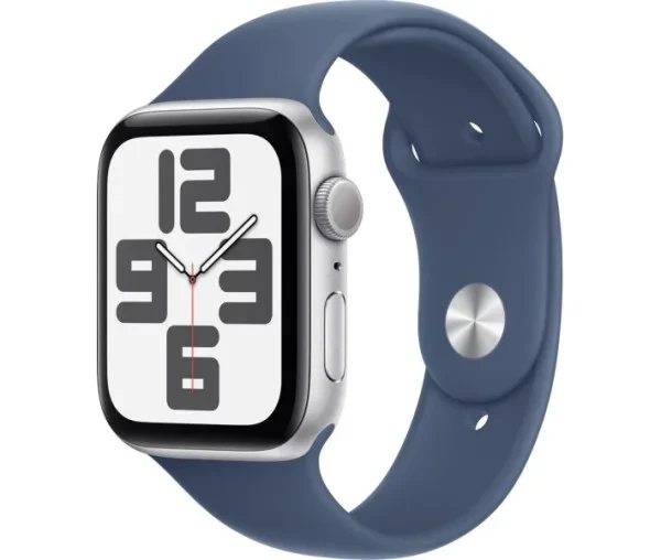 Смарт-годинник Apple Watch SE 2 (2024) GPS 40mm Silver Aluminium Case with Denim Sport Band - S/M (MXEC3QH/A)