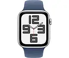 Смарт-годинник Apple Watch SE 2 (2024) GPS 40mm Silver Aluminium Case with Denim Sport Band - S/M (MXEC3QH/A), фото 3