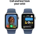 Смарт-годинник Apple Watch SE 2 (2024) GPS 40mm Silver Aluminium Case with Denim Sport Band - S/M (MXEC3QH/A), фото 5