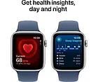 Смарт-годинник Apple Watch SE 2 (2024) GPS 40mm Silver Aluminium Case with Denim Sport Band - S/M (MXEC3QH/A), фото 6