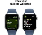 Смарт-годинник Apple Watch SE 2 (2024) GPS 40mm Silver Aluminium Case with Denim Sport Band - S/M (MXEC3QH/A), фото 7