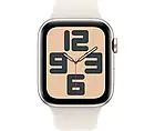 Смарт-годинник Apple Watch SE 2 (2024) GPS 44mm Starlight Aluminium Case with Starlight Sport Band - S/M (MXEU3QH/A), фото 3