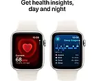 Смарт-годинник Apple Watch SE 2 (2024) GPS 44mm Starlight Aluminium Case with Starlight Sport Band - S/M (MXEU3QH/A), фото 6