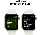 Смарт-годинник Apple Watch SE 2 (2024) GPS 44mm Starlight Aluminium Case with Starlight Sport Band - S/M (MXEU3QH/A), фото 7