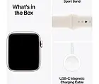 Смарт-годинник Apple Watch SE 2 (2024) GPS 44mm Starlight Aluminium Case with Starlight Sport Band - S/M (MXEU3QH/A), фото 8