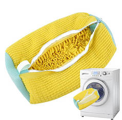 Сумка мішок 39х19 см для прання взуття, кросівок і делікатних тканин у пральній машині 209552