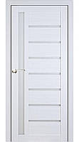 Двері міжкімнатні Порталіно PL-01 Санома біла сатин