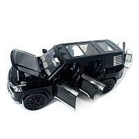 Машинка металева Yangwang U8 BYD Янгванг чорний 1:32 відкр двері баг капот звук світло 16*6*7см (16744), фото 3