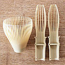 Вінчик Часен для матча Поліпропілен зносостійкий Світлий, фото 9