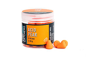 Вафтерc Carp Catchers Fluo Snail Shell Wafters ACID PEAR 15*12 мм