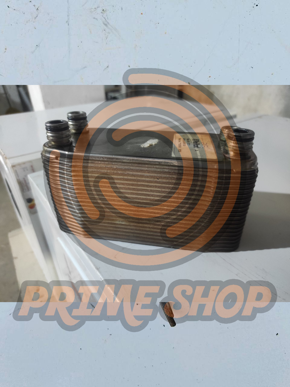 Вторинний теплообмінник 35 ПЛАСТИН на Vaillant T7 T8 T9 EcoTEC \ T8 Atmo TurboTEC PLUS Перевірений Бу ОРИГІНАЛ