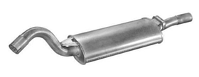 Глушник Audi 80/90 86-91 Polmostrow задній SDN(1.4 / 1.6 / 1.8 / 1.9 / 1.6D)