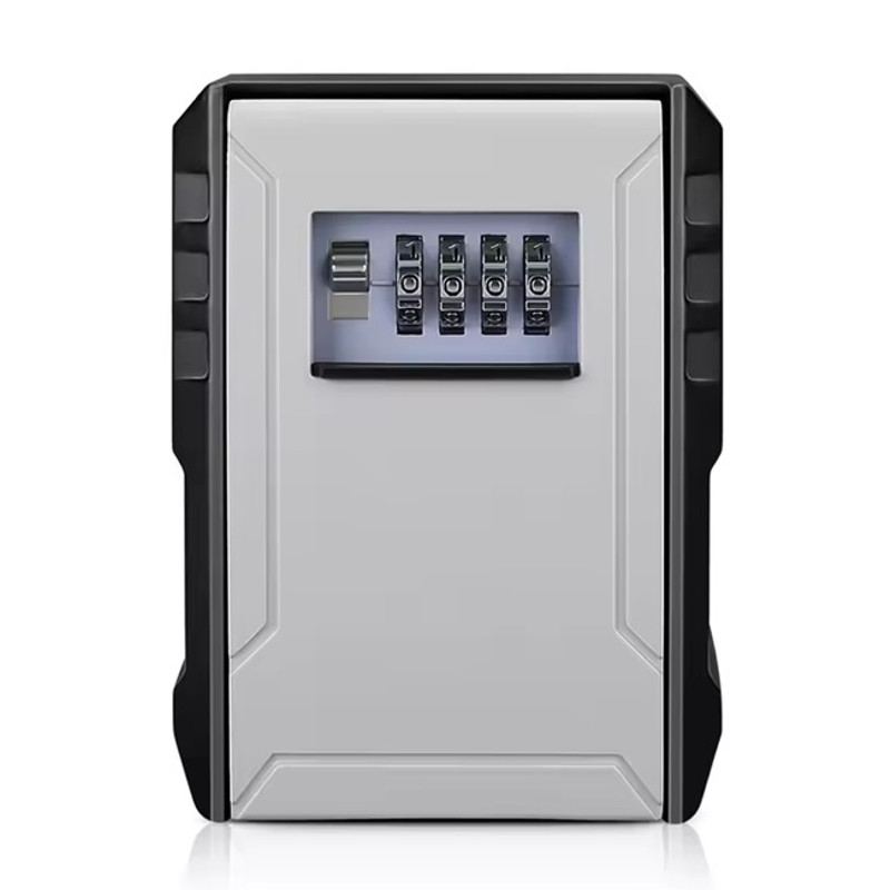 Збільшений міні сейф для ключів із кодовим замком антивандальний Nectronix CH-817P, розмір 135*110*56 мм, фото 1