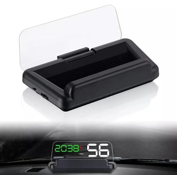 Автомобільний проекційний дисплей T900 GPS, спідометр цифровий GPS + проектор на лобове скло для легкових та вантажних автомобілів