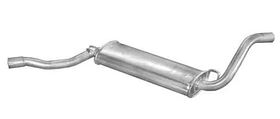 Резонатор Audi 80/90 78-86 Polmostrow середній SDN COUPE (1.3/1.6/1.8.1.6 D)