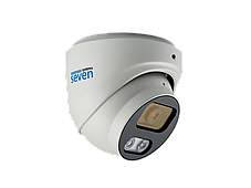 IP-відеокамера 2 Мп SEVEN IP-7212PA-DL white 2,8 мм з розумним подвійним підсвічуванням, фото 3