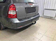Фаркоп Chevrolet Lacetti wagon (Шевроле Лачеті універсал) без підрізу бампера