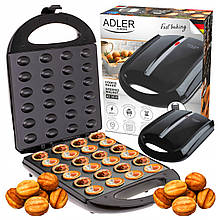Електрична горішниця Adler AD 3039b (1600 Вт, 24 половинки, антипригарне покриття)