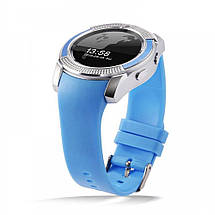 Розумний смарт-годинник Smart Watch V8. Колір: синій, фото 5