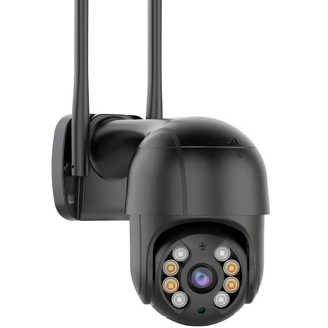 Ip Wi-Fi камера відеоспостереження Поворотна 3Mp Вулична розумна вай-фай камера з віддаленим доступом (iCSee App)