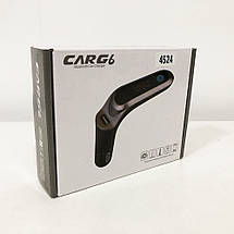 FM модулятор CAR G6 Bluetooth USB AUX MicroSD трансмітер, FM модулятор для автомобіля. Колір: золотий, фото 3