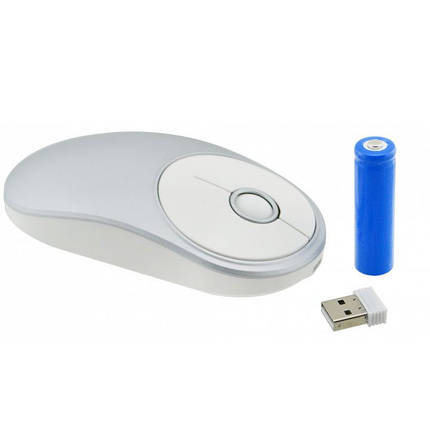 Миша бездротова Wireless Mouse 150 для комп'ютера мишка для комп'ютера ноутбука ПК. Колір: сірий, фото 1
