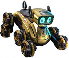 Робот собака восьмиколісний трюковий на пульті керування Stunt Robot Dog Mini