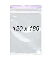 Пакети з замком Zip-Lock - 120 × 180