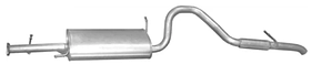 Глушник Suzuki Grand Vitara 98-05 Polmostrow задній (2.0/2.5)