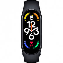 Фітнес браслет FitPro Smart Band M7 (смарт часи, пульсоксиметр, пульс). Колір: чорний, фото 2