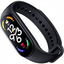 Фітнес браслет FitPro Smart Band M7 (смарт часи, пульсоксиметр, пульс). Колір: чорний, фото 3