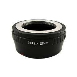 Адаптер перехідник M42 — Canon EF-M, кільце Ulata