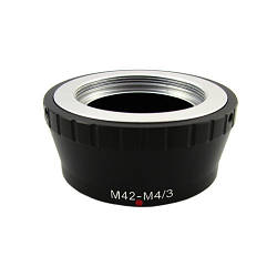Адаптер перехідник M42 - Micro 4/3 M4/3 алюміній Ulata