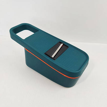 Тертка з контейнером Multi-purpose kitchen cutter зі змінними лезами та насадками, фото 1