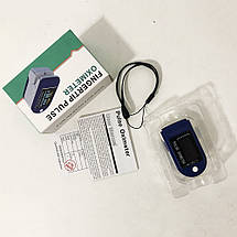 Пульсоксиметр Fingertip pulse oximeter, Пульсоксиметр для вимірювання рівня кисню в крові, фото 4