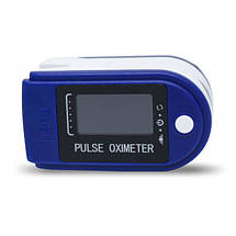 Пульсоксиметр Fingertip pulse oximeter LK87, Пульсоксиметр для вимірювання пульсу та сатурації портативний, фото 3