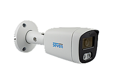 IP-відеокамера 5 Мп SEVEN IP-7225PA-DL white 2,8 мм з розумним подвійним підсвічуванням, фото 3