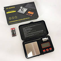 Ваги ювелірні CX-Toolbox, 200г (0,01г) з чашею, міні ваги, електронні грамові ваги для золота, фото 3