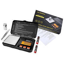 Ваги ювелірні CX-Toolbox, 200г (0,01г) з чашею, міні ваги, електронні грамові ваги для золота, фото 5