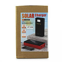 Портативна мобільна зарядка (Павербанк) POWER BANK SOLAR 60000MAH, переносний акумулятор для телефону, фото 4