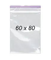 Пакети з замком Zip-Lock - 60 × 80