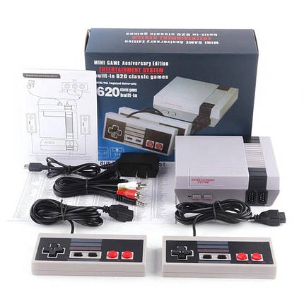 Ігрова приставка джойстиками телевізор GAME NES 620/7724 Портативна ретро консоль Портативні консолі, фото 1