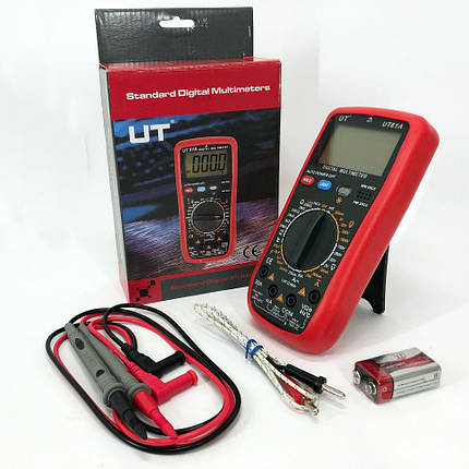 Мультиметр цифровий Digital UT61A професійний вольтметр тестер для дому, електронний мультиметр, фото 1