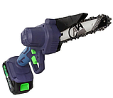 Пила акумуляторна CATA M66170 + 2 акумулятори, фото 3