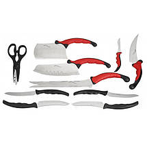 Набір кухонних ножів Contour Pro Knives 13 предметів, Набір кухонного приладдя набір ножів, фото 5
