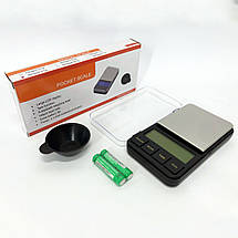 Ваги ювелірні Digital scale VS 6285PA - 200 г,0.01 г з чашею, електронні ваги для золота, фото 3
