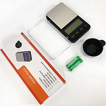 Ваги ювелірні Digital scale VS 6285PA - 200 г,0.01 г з чашею, електронні ваги для золота, фото 6