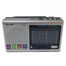 Портативна стовпчик радіо MP3 USB Golon RX-6622. Колір: срібний, фото 5