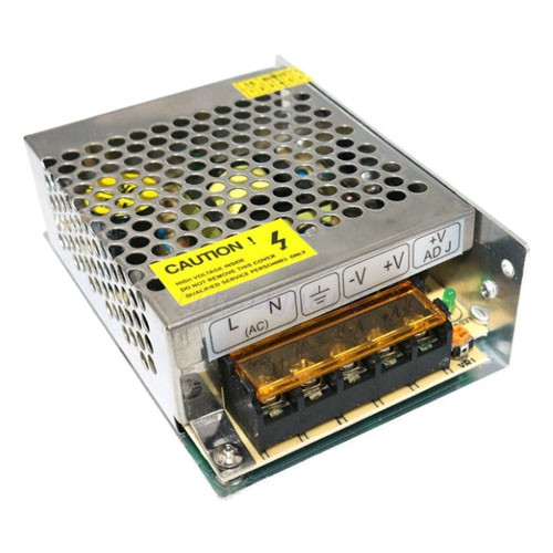 Блок живлення перфорований 5В 5А 25Вт для LED-стрічок CCTV, фото 1